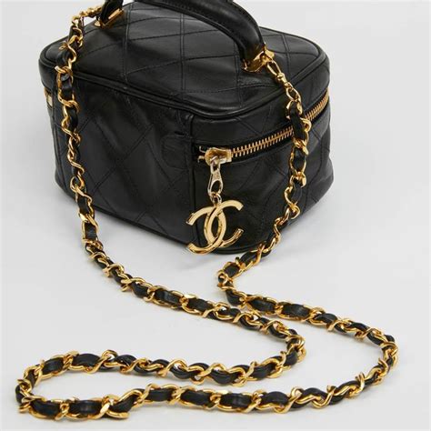 vintage chanel vanity case purse|chanel vanity bag vintage.